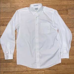 L.L. Bean Crisp White Dress Shirt